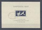 Deutschland vor 1945 Danzig Block 2 PF IV, der Block 2 mit der Abart IV mit SST -