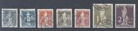 Deutschland ab 1945 Berlin Michel Nummer 35-41 Stephan 1949 gestempelt -
