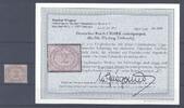 Deutschland vor 1945 Dt. Reich Michel Nummer 37a, 2 M 1875 ungebraucht *, Befund BPP -