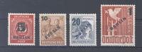Deutschland ab 1945 Berlin Michel Nummer 64-67 Grünaufdruck 1949 ** -