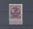 Deutschland vor 1945 Dt. Reich Mi.Nr. 291a, 1 Mrd. Freimarke 1923 ** vom Unterrand -