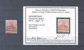 Deutschland vor 1945 Dt. Reich Michel Nr. 145 bII bzw. F, 10 Pfg. 1920 gestempelt, Befund BPP -