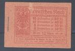 Deutschland vor 1945 Dt. Reich, Markenheftchen Michel Nummer 15 A, Germania 1921 **   