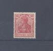Deutschland vor 1945 Dt. Reich Michel Nummer 86 II f, 10 Pfg. Freimarke 1915 **, geprüft BPP -