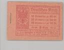 Deutschland vor 1945 Dt. Reich, Markenheftchen Michel Nummer 14.2 A, Germania 1921 ** -