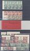 Deutschland vor 1945 Dt. Reich, ** Posten Zusammendrucke aus WHW 1936 auf 2 Steckkarten -