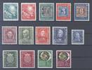 Deutschland ab 1945 Bund, ** Posten besserer Sätze aus 1949-51 auf Steckkarte -