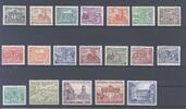 Deutschland ab 1945 Berlin Michel Nummer 42-60, Bauten 1949 ** -