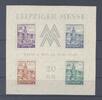Deutschland ab 1945 SBZ Block 5x, Messeblock 1946 ** -