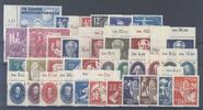 Deutschland ab 1945 DDR Michel Nummer 242-79, Jahrgänge 1949-50 fast komplett ** -