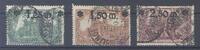 Deutschland vor 1945  Dt. Reich Michel Nummer 116-18, Freimarken 1920 ge... 59,50 EUR  zzgl. 3,00 EUR Versand