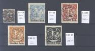 Deutschland vor 1945  Dt. Reich Michel Nummer 134-38 II fast komplett ge... 89,50 EUR  zzgl. 3,00 EUR Versand