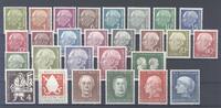 Deutschland ab 1945  Bund Michel Nummer 177-203, Jahrgang 1954 **  39,50 EUR  zzgl. 3,00 EUR Versand