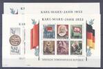 Deutschland ab 1945  DDR Block 8-9 A+B Marx Blöcke **  69,50 EUR  zzgl. 3,00 EUR Versand
