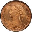 Great Britain 1/4D 1890 S-3958 PCGS MS64RD