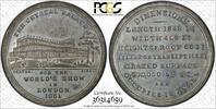 Great Britain Medal 1851 Medal Crystal Palace WM 30mm PCGS SP62 201,84 EUR  zzgl. 21,47 EUR Versand