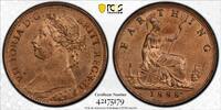 Great Britain 1/4D Victoria S-3958 -