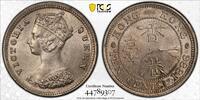 Hong Kong 10C 1886 PCGS MS62 438,03 EUR  zzgl. 17,18 EUR Versand