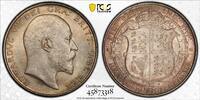 Great Britain 1/2 Cr Edward VII S-3980 -