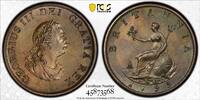 Great Britain 1/2D 1799 S-3778 PCGS MS63BN 236,19 EUR  zzgl. 21,47 EUR Versand