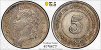 Straits Settlements 5C Victoria 1881 5C -