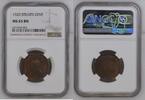 STRAITS CENT George V -
