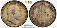 Great Britain 6D Great Britain Edward VII -
