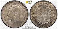 Great Britain Great Britain George V PCGS MS 64 1/2 Crown 1921 MS 64