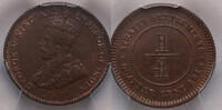 Straits Settlements 1/4C Straits Settlements George V -