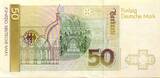 Deutschland 50 Deutsche Mark 1993 YA - ERSATZNOTE Erh II