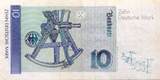 Deutschland 10 Deutsche Mark DM 1989 Ersatznote Erh. II