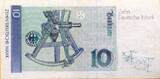 Deutschland 10 Deutsche Mark DM 1991 Ersatznote Erh. II