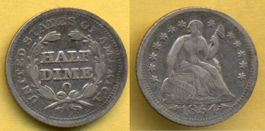 USA Half Dime 1854 O Ss MA Shops usa-half-dime-1854-o-ss-ma-shops