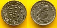 Brasilien 50 Reis 1919 vz-st 9,95 EUR  zzgl. 3,99 EUR Versand