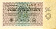 Weimar 10 Milliarden Mark 15. 9. 1923 I- 11,99 EUR  zzgl. 3,99 EUR Versand