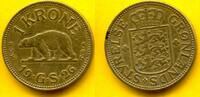 Gr&ouml;nland 1 Krone 1926 Christian X ss 39,00 EUR  zzgl. 5,50 EUR Versand