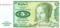 Bundesrepublik 5 Deutsche Mark -