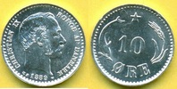 Dänemark 10 Öre Christian IX.