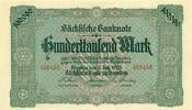 Deutsches Reich / Sachsen 100000 Mark -