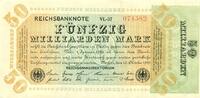 Weimar 50 Milliarden Mark -