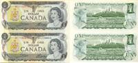 Kanada 1 Dollar UNCUT -