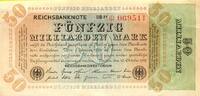 Deutschland 50 Milliarden Mark Wz. Ringe -