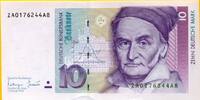 Deutschland 10 Deutsche Mark DM 1993 KN ZA ! ERSATZNOTE Erh. I- 24,95 EUR  zzgl. 4,20 EUR Versand