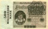 Deutschland 500 Milliarden Mark 1923 II-III 35,95 EUR  zzgl. 4,95 EUR Versand