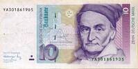 Deutschland 10 Deutsche Mark DM 1991 Ersatznote Erh. II 9,99 EUR  zzgl. 4,20 EUR Versand