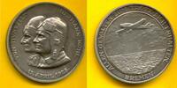 Weimar Silbermedaille Bay.Hauptmünzamt, Bremen Weltflug -
