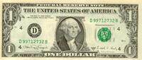 USA 1 Dollar 1988 I, unc 6,00 EUR  zzgl. 4,20 EUR Versand