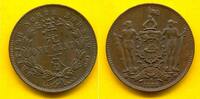 Brittish Nord Boneo 1 Cent 1888 Malaysia vz-st 15,00 EUR  zzgl. 4,20 EUR Versand