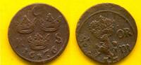 Schweden 1/6 Öre 1676 Charles XI ss 20,00 EUR  zzgl. 4,20 EUR Versand