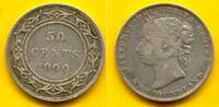 Kanada / Canada/ Neufundland 50 Cents 1900 Victoria, 1837 - 1901 f.ss 45,95 EUR  zzgl. 4,95 EUR Versand